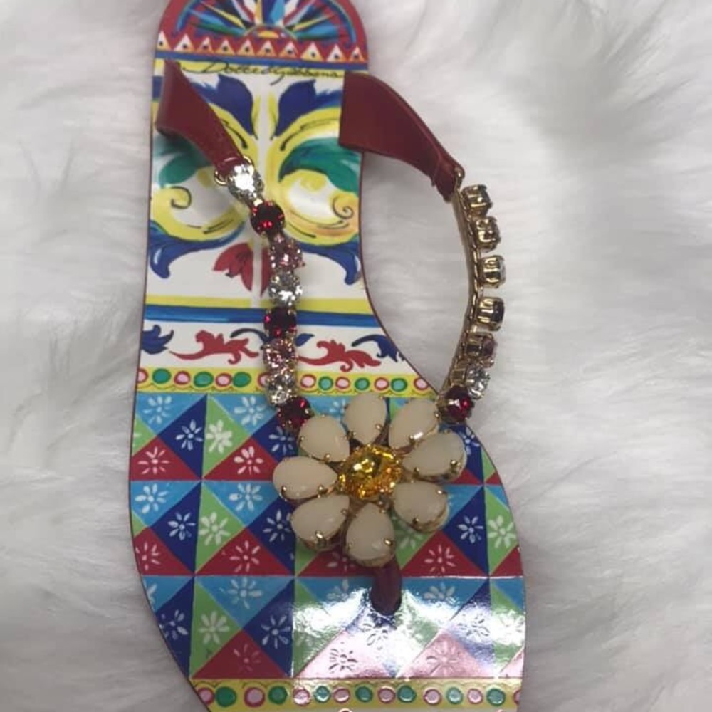 Dolce and Gabbana Thong Sandal